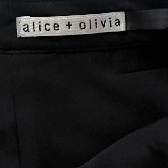 Alice + Olivia Brocade Metallic Floral Fit & Flare Skirt 🌵2 - Picture 5 of 15